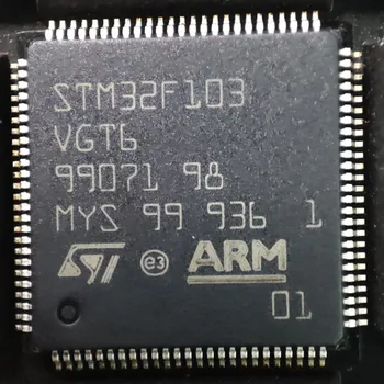 1/ШТ Новый Оригинальный 32-разрядный микроконтроллер MCU STM32F103VGT6 LQFP-100 ARM Cortex-M3 с микроконтроллером STM32F103VGT6 LQFP-100 в наличии
