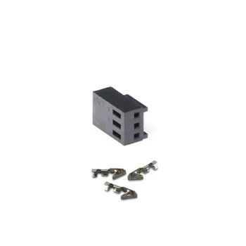 20 комплектов Черный 2510 KF2510 3-Контактный 3-контактный Вентилятор с ШИМ-разъемом питания Корпус разъема + Обжимные контакты для клемм