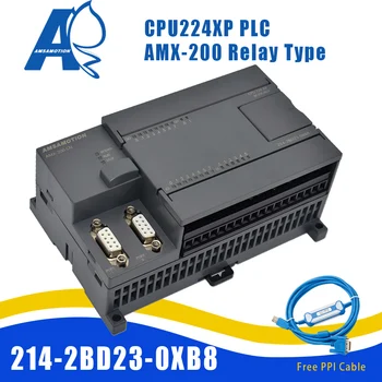 Amsamotion AMX-200 CN PLC CPU224XP 14I/10O 2AI 1AO AC/DC/RLY Заменить позолоченный кабель Siemens S7-200 6ES7 214-2BD23-0XB8 PPI