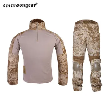 Emersongear Tactical Gen2 Боевые Рубашки и брюки Тренировочный костюм Комплект Униформы Одежда Для Охоты, Пешего Туризма, спорта на открытом воздухе SS