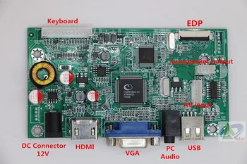 HDMI + VGA + АУДИО + USB + AV Комплект ЖК-платы контроллера 13,3 