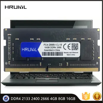 HRUIYL Оперативная память для ноутбука DDR4 2133 2400 2666 МГц 4 ГБ 8 ГБ 16 ГБ SO-DIMM Memoria Sticks PC4 17000S 19200S 2666V 1,2 V 260Pin