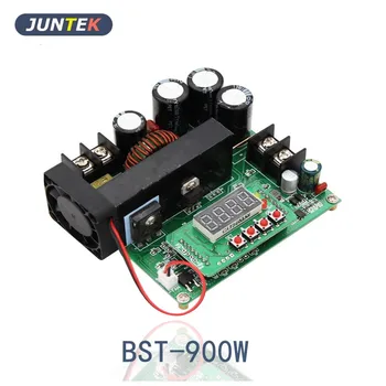 JUNTEK BST900W цифровой управляющий источник питания постоянного тока регулятор напряжения постоянного тока diy повышающий преобразователь модуль от 0-80 В до 10-120 В
