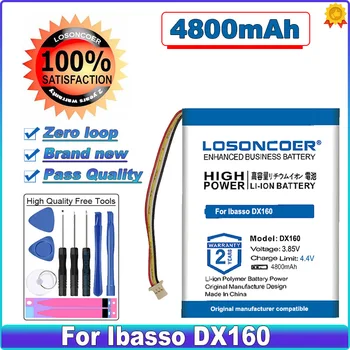 LOSONCOER 4800mAh Аккумулятор высокой емкости DX160 для Ibasso DX160 DAP Player Battery