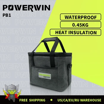 POWERWIN PB1, сумка для хранения солнечного генератора для портативной электростанции Energizer PPS320, IP6X, Водонепроницаемая износостойкая изоляция