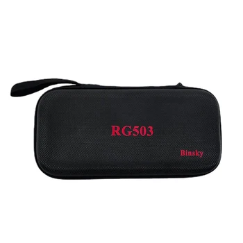 RG503 Черный чехол 7-дюймовая сумка для игровой консоли, Водонепроницаемые Ударопрочные Материалы Высокого Качества, Защита игровой консоли