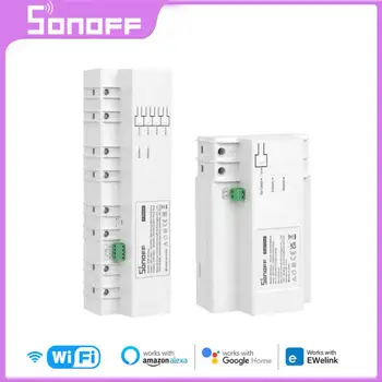 SONOFF SPM Smart WIFI Наращиваемый Измеритель Мощности 20A/Gang Защита От Перегрузки Монитор Энергопотребления Поддержка Хранения данных на SD-карте