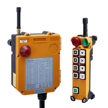 Telecrane wireless F24-8S пульт дистанционного управления радио 8 односкоростных кнопок для подъемного крана и тележки