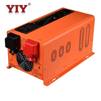 YIY 4000 Вт от 24 В до 110 В/220 В чистый синусоидальный автономный инвертор и зарядное устройство переменного тока для автономной солнечной системы