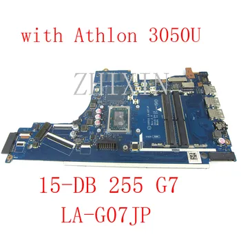 YOURUI для материнской платы ноутбука HP 15-DB 255 G7 с процессором Athlon 3050U FPP55 LA-G07JP L92836-601 L92836-001 DDR4 Материнская плата