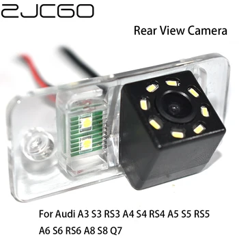 ZJCGO CCD Автомобильная Камера Заднего Вида с Обратным Резервированием, Парковочная Камера Ночного Видения для Audi A3 S3 RS3 A4 S4 RS4 A5 S5 RS5 A6 S6 RS6 A8 S8 Q7