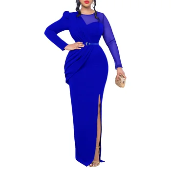 Африканские платья для женщин 2023, Новая Элегантная мусульманская мода из Полиэстера, Абайи, Халат Дашики, Кафтан, Длинное платье Макси, Турецкая Африка
