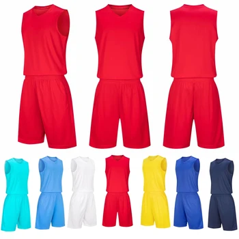 Баскетбольная майка Баскетбольный тренировочный костюм Одежда для взрослых и детей Спортивный жилет Мужские комплекты из баскетбольной майки для мальчиков большого размера