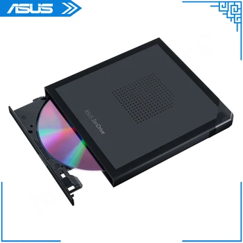 Внешний DVD-привод ASUS ZenDrive V1M (SDRW-08V1M-U) со встроенным кабелем для хранения данных, интерфейсом USB-C, поддержкой M-DISC