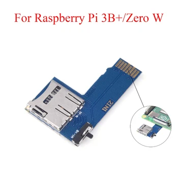 Двойная система Двойной Адаптер TF-карты Плата памяти 2 в 1 Адаптер TF Micro SD-карты С Переключателем Для raspberry Pi 3B +/3B/Zero W