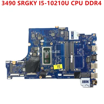 Для Dell Vostro 3490 Материнская плата ноутбука SRGKY I5-10210U Процессор DDR4 FDI50 LA-G717P CN-06FMPV 06FMPV 6FMPV 100% Рабочая