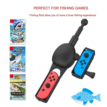 Для Nintendo Switch, Удочка, Рыболовный Звездный ПЕРЕКЛЮЧАТЕЛЬ, Рыболовные игровые аксессуары Для Joy-con, ручка для хранения контроллера