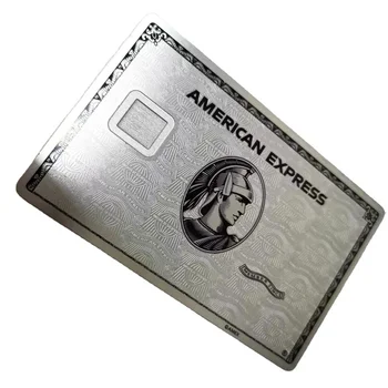 Индивидуальные Пустые Металлические кредитные карты, Заводская Оптовая продажа Пустых дебетовых карт Emv-чип в наличии