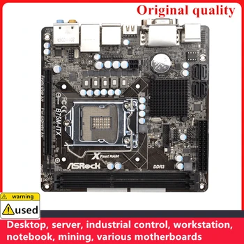 Используется Для материнских плат ASROCK B75M-ITX B75i MINI ITX LGA 1155 DDR3 16 ГБ Для настольной материнской платы Intel B75 SATA III USB3.0