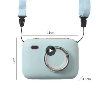 Камера Безлопастный Вентилятор USB Зарядка Простой Маленький вентилятор Подвесной Вентилятор на шею Вентилятор Безлопастный вентилятор Удобные Портативные Детали для охлаждения на шнурке