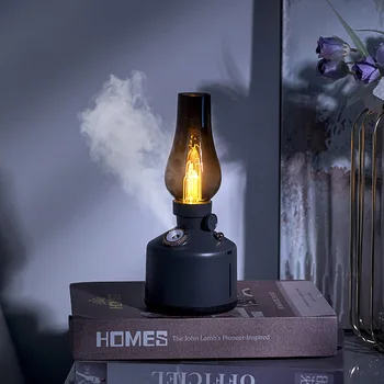 Керосиновая лампа, Увлажнитель воздуха, Домашний бар, Лампа для домашнего отдыха, Немой Ретро USB, Маленький диффузор Аромата