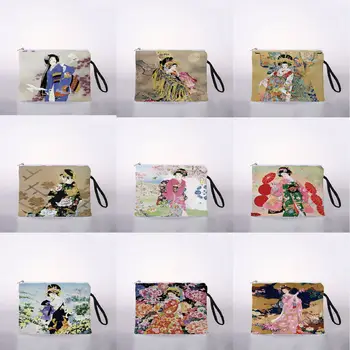 Косметичка японской певицы, модная косметичка, женская косметичка, сумка для хранения губной помады, сумка на молнии, женская косметичка