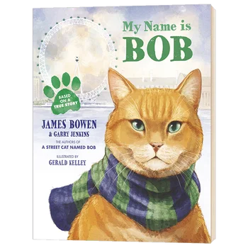 Меня зовут Боб, детские книги 3, 4, 5, 6 лет, английские книги с картинками, 9781782950813