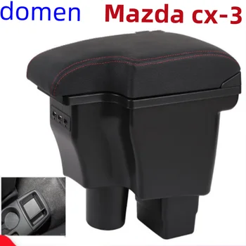 Новая специальная коробка для центрального подлокотника Mazda cx-3, коробка для подлокотников Импорт и экспорт Mazda CX-3, коробка для подлокотников
