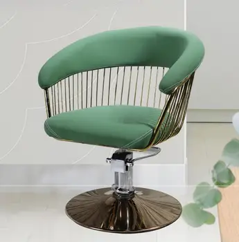 Новое кресло для салона красоты, парикмахерское кресло, подъемное и вращающееся парикмахерское кресло, модная парикмахерская, парикмахерский салон, специальная стрижка.