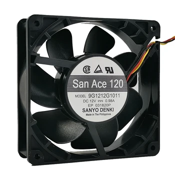 Новый Вентилятор процессора для San Ace 120 9G1212G1011 12V 0.98A 12038 Осевой преобразователь частоты потока Охлаждающий вентилятор 120*120*38 мм