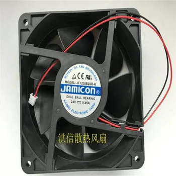 Оптовая продажа: 12038 JF1238B2SR-R DC24V 0.45A 120 * 38 мм двухпроводной инверторный вентилятор