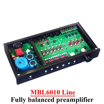Полностью сбалансированный предусилитель MBL6010 Line OP IC 5532 + 5534 с дистанционным управлением, малошумящий предусилитель HIFI с низким уровнем искажений