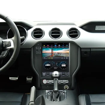 Сенсорный экран Android 11 Tesla для Ford Mustang 2015-2017 Автомобильный Радио Мультимедийный плеер GPS Навигация стерео Авторадио