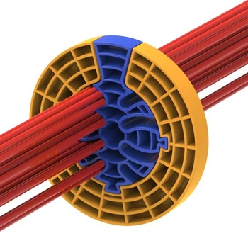 Сетевое чесальное устройство Кабельная расческа огнестойкий АБС пластик Универсальные инструменты для прокладки сетевых кабелей категорий 5 и 6
