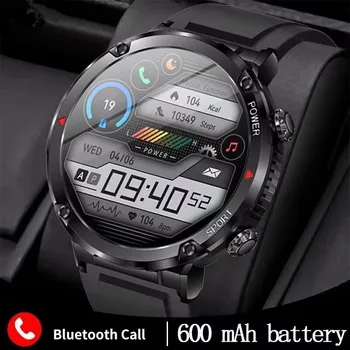 Смарт-часы Мужские 1,6-дюймовый сенсорный браслет Фитнес-трекер Спортивные часы Bluetooth Вызов Смарт-часы Мужские Smartwatch для Xiaomi
