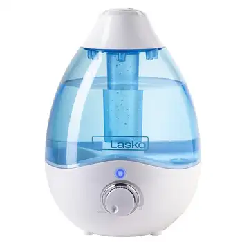 Ультразвуковой увлажнитель воздуха Lasko с запахом и ночником, UH200, белый и синий