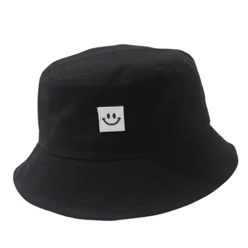 Широкополые шляпы с улыбающимся лицом, Складные пляжные шляпы от солнца, Рыбацкие шляпы для Унисекс, модные кепки в стиле Поп-хип-хоп, Женские мужские летние