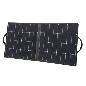 Экологически чистый HAWEEL 100 Вт Портативные Складные панели солнечных зарядных устройств Для путешествий на открытом воздухе, Перезаряжаемые Панели Солнечных батарей для домашнего использования