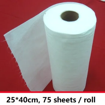 чистящая салфетка из нетканого материала для мебели 75 листов/рулон многоцелевого кухонного полотенца электростатическая пылезащитная бумага для swiffer XXL